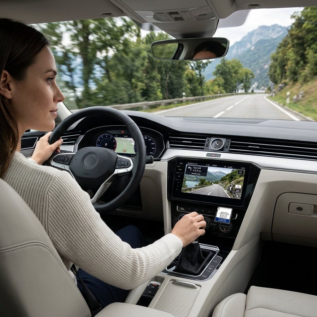 2024-2025 Europe Sat Nav SD Card for VW Discover Pro System — Map Update V19 — Fits Golf, Passat, Tiguan, Touran, Arteon (2013-2023)