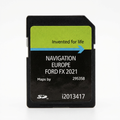 Ford FX Navigation SD Card — 2021 Europe GPS Map Update — Compatible with Focus, Mondeo, Kuga, S-Max, Transit (2007-2011)