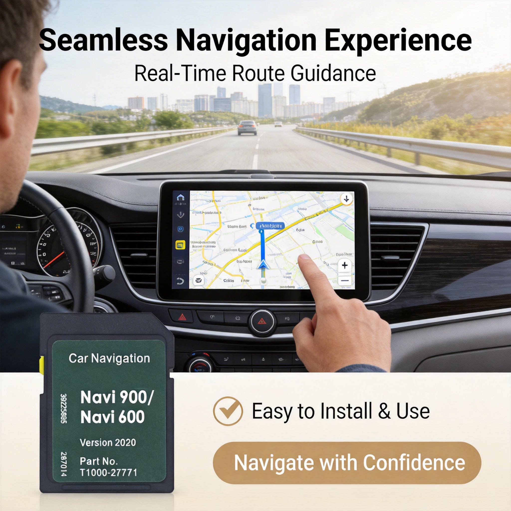 2022 Europe Sat Nav SD Card for Opel Vauxhall Navi 600 900 System — Map Update T1000-27771 — Fits Astra, Insignia, Meriva, Mokka, Zafira (2011-2014)