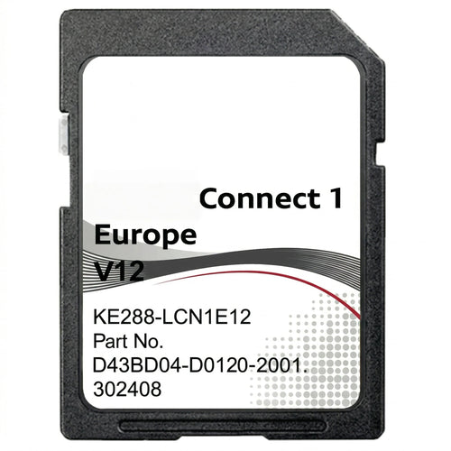2023 Sat Nav SD Card for Nissan Connect 1 (LCN1) — Europe Map Update V12 LCN1EV12 — Fits Qashqai (J10), Juke