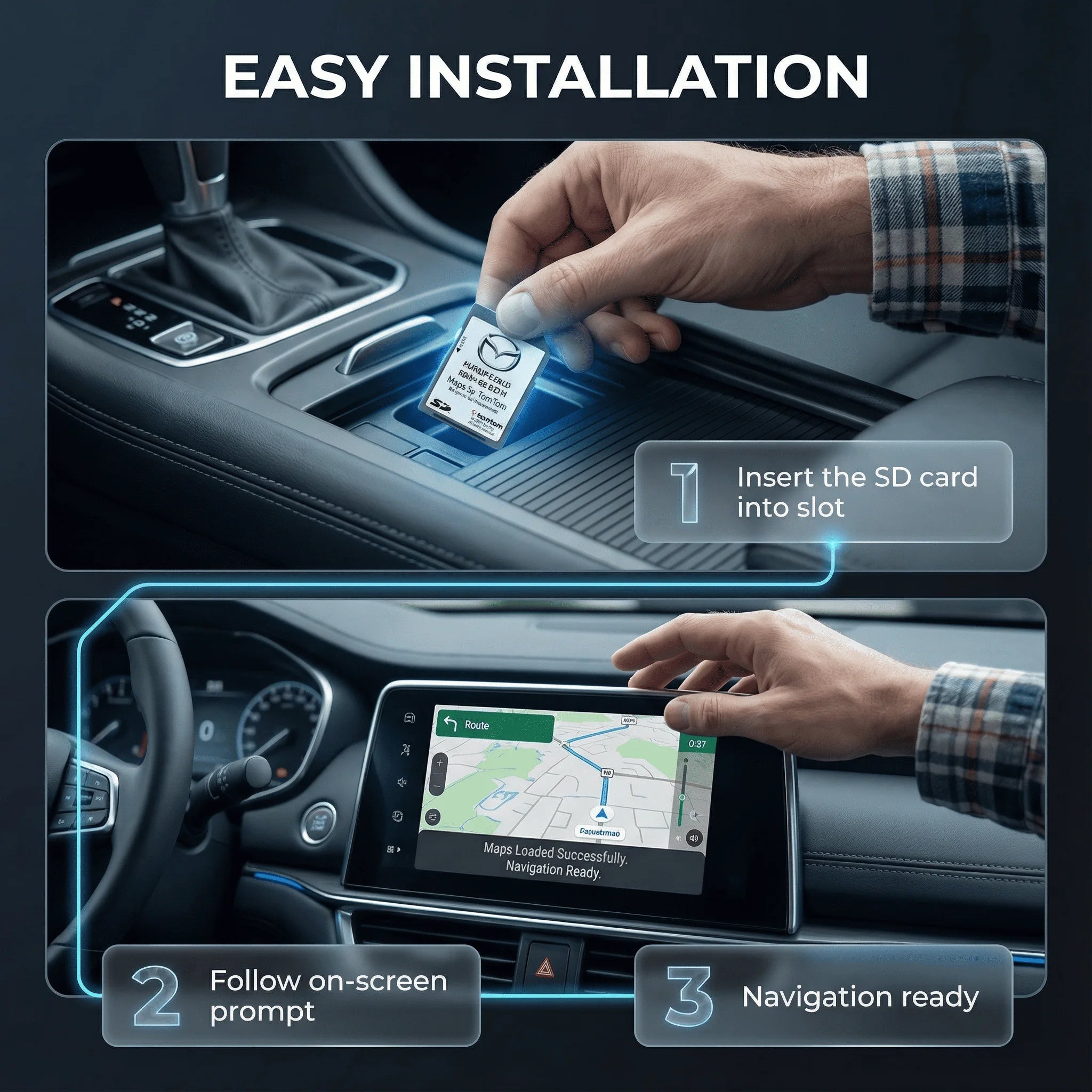 Mazda 6 CX-5 2025 GPS Navigation SD Card Europe NB1 KD5166EZ1N