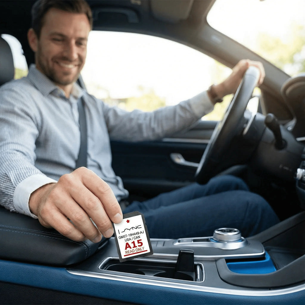 Lincoln 2024 Latest North America A15 GPS Navigation SD Card Update