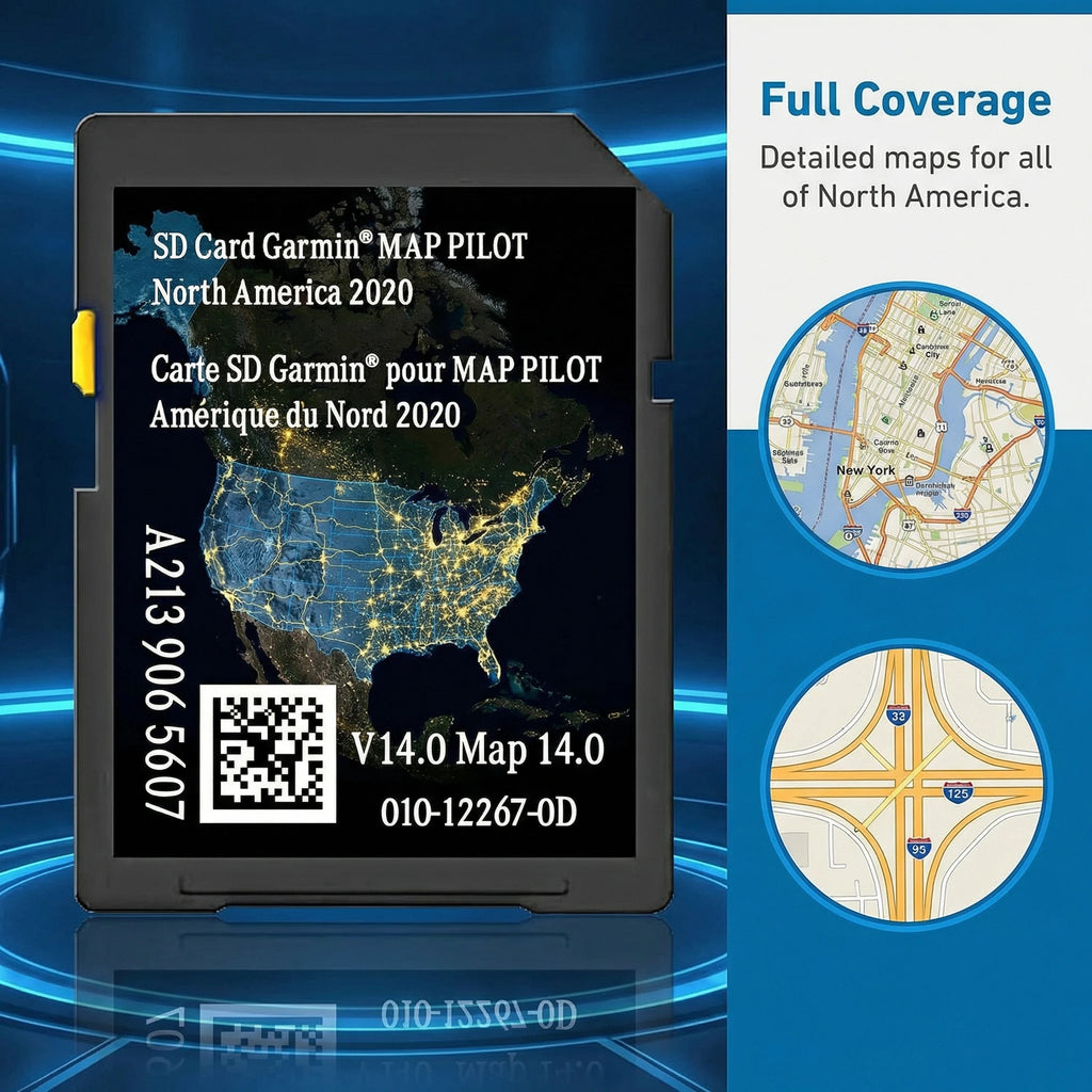 Mercedes-Benz Garmin Map Pilot Star 1 GPS Navigation SD Card Europe