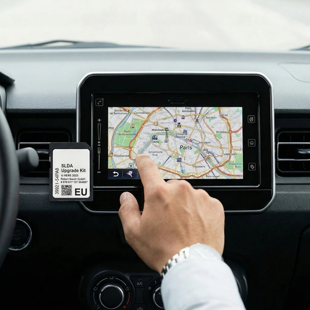 Suzuki SLDA Europe 2024 GPS Navigation SD Card 16GB Map Update