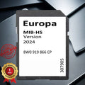 Audi MIB-HS 2024-2025 GPS Navigation SD Card Europe 8W0919866BC - 2025 Map Update Sat Nav Store