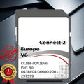 Nissan Connect 2 V6 GPS Navigation SD Card UK Europe Update