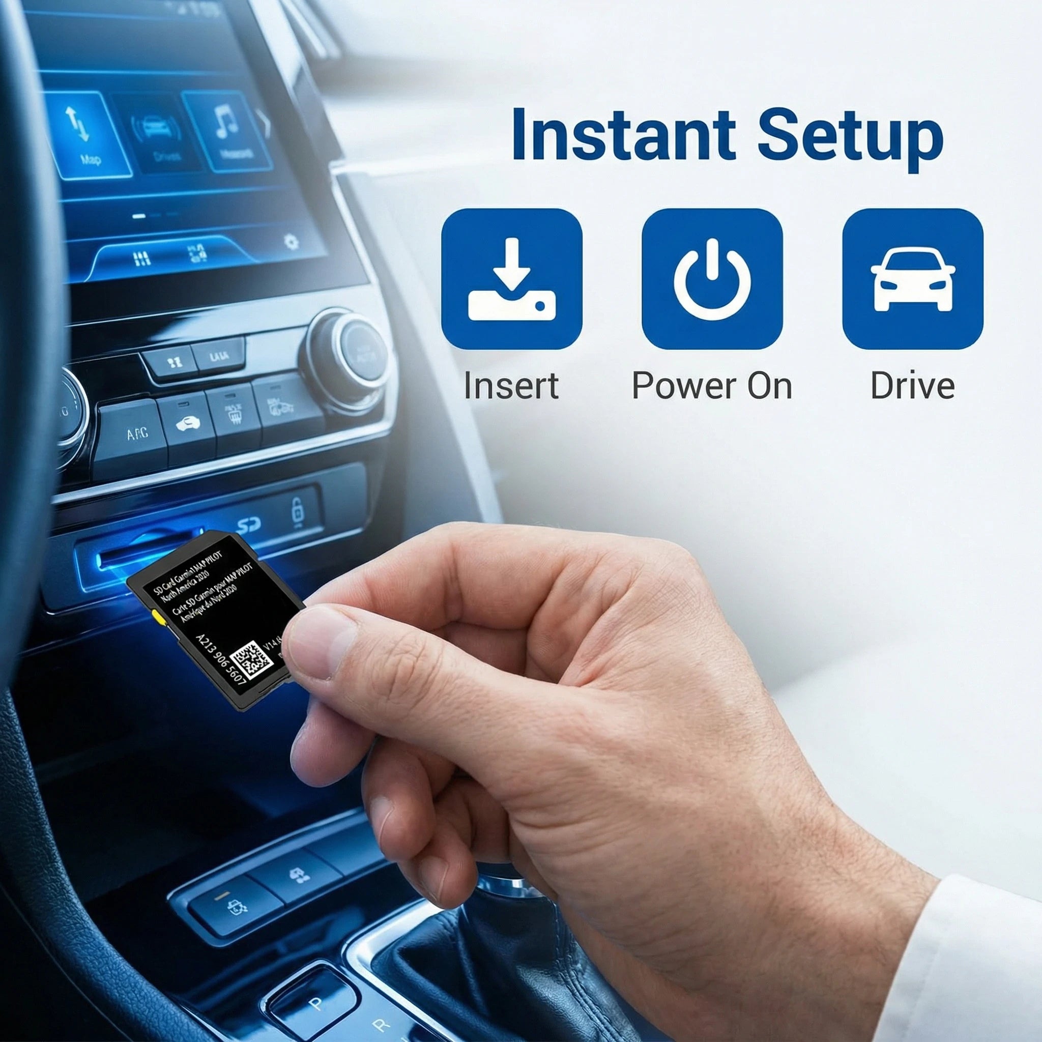 Mercedes-Benz Garmin Map Pilot Star 1 GPS Navigation SD Card Europe