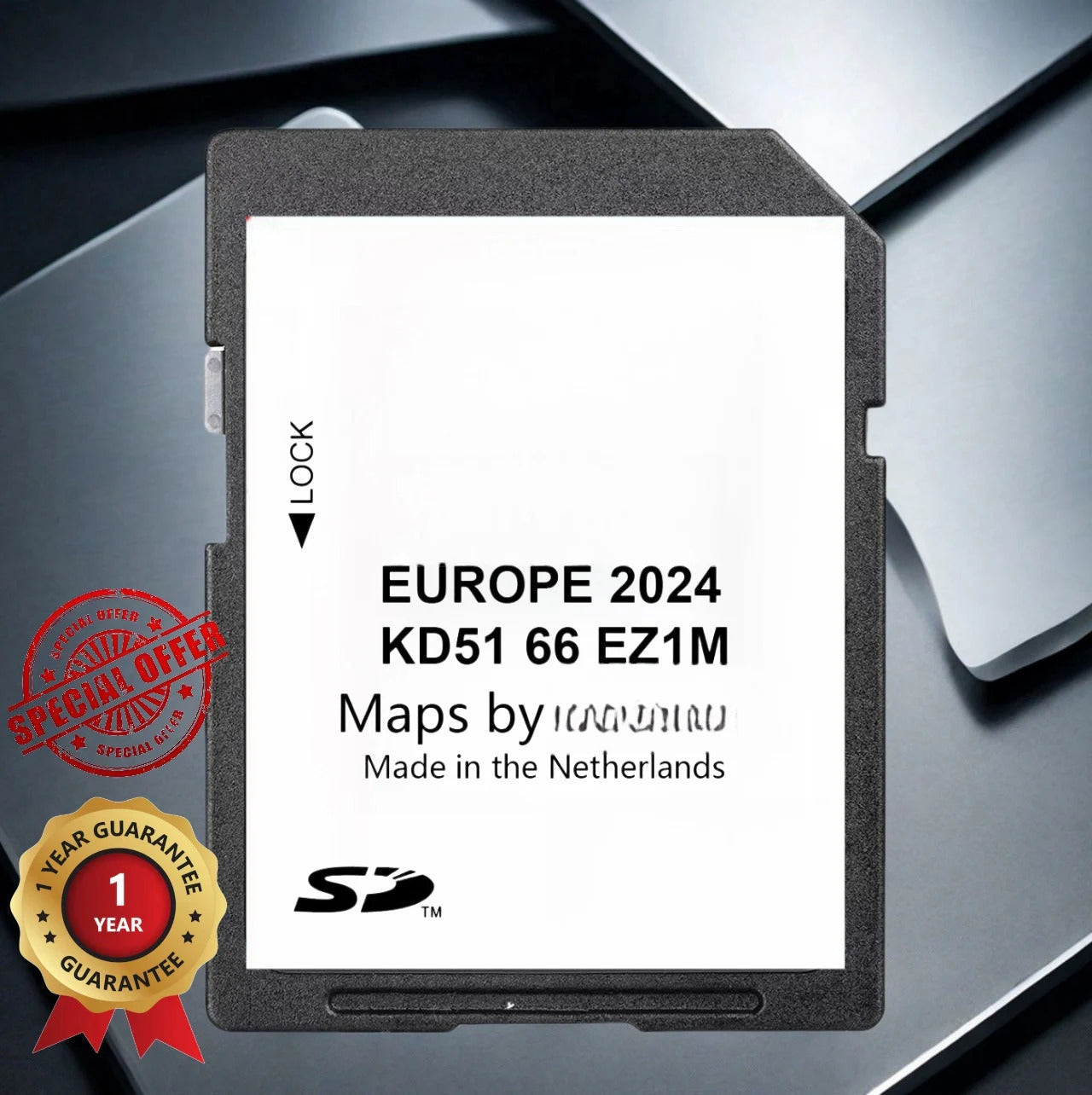 Mazda 6 CX-5 2024 GPS Navigation SD Card Europe KD5166EZ1M NB1