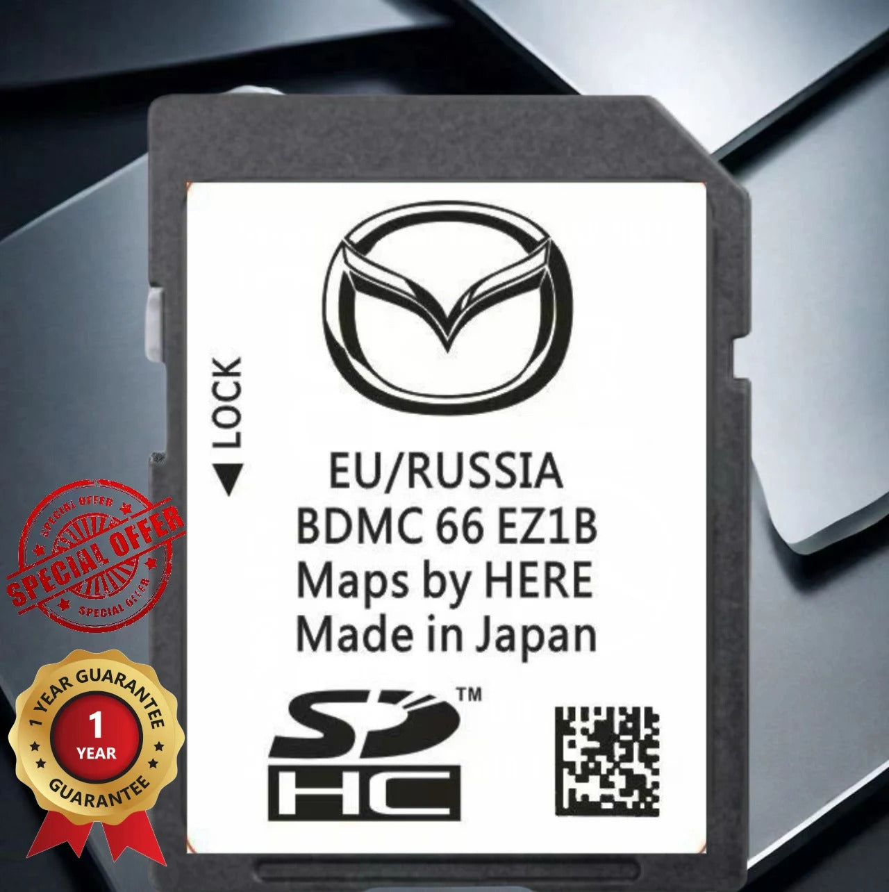 Mazda 2023 GPS Navigation SD Card Europe BDMC66EZ1B